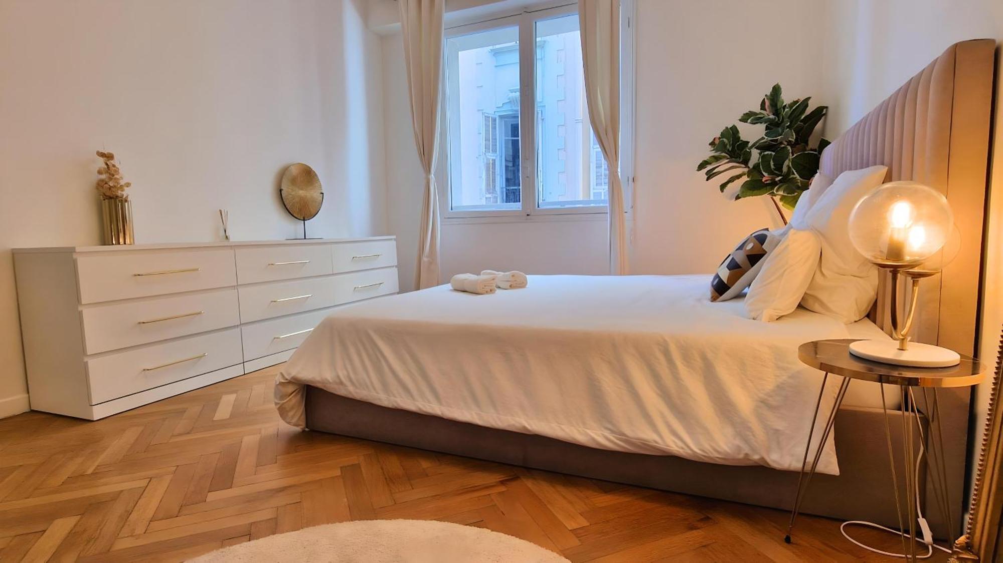 Jazzy Et Spacieux Appartement Prom Des Anglais Nizza Exterior foto